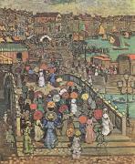 Maurice Prendergast Ponte della Paglia in Venice (mk09 china oil painting reproduction